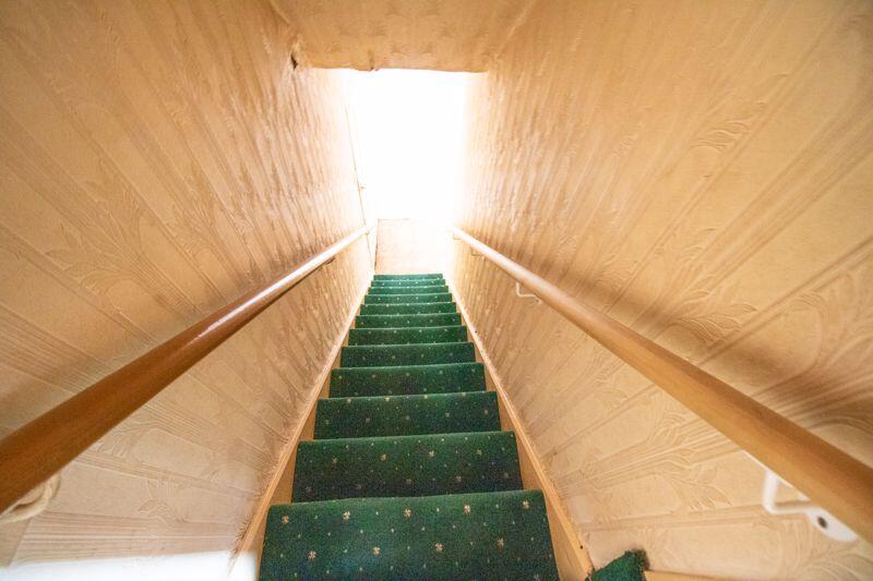 Stairwell to the upper floor