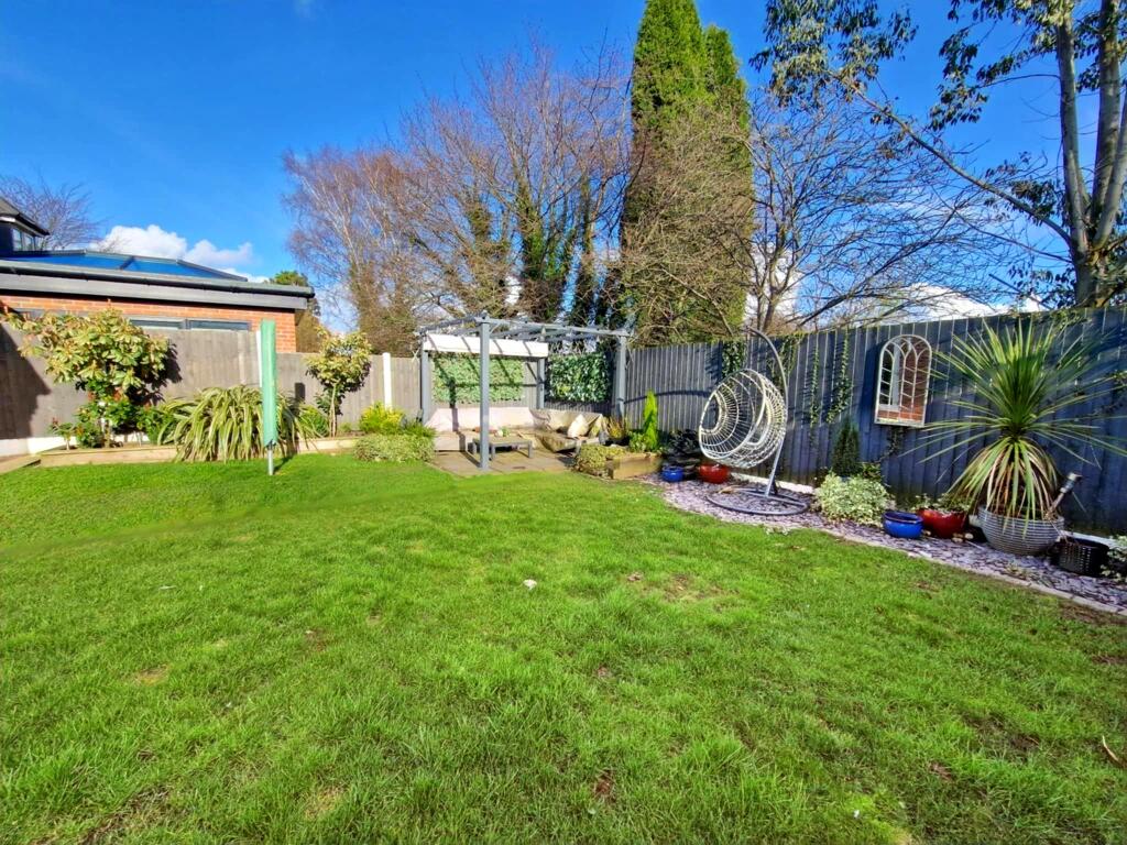 Rear garden