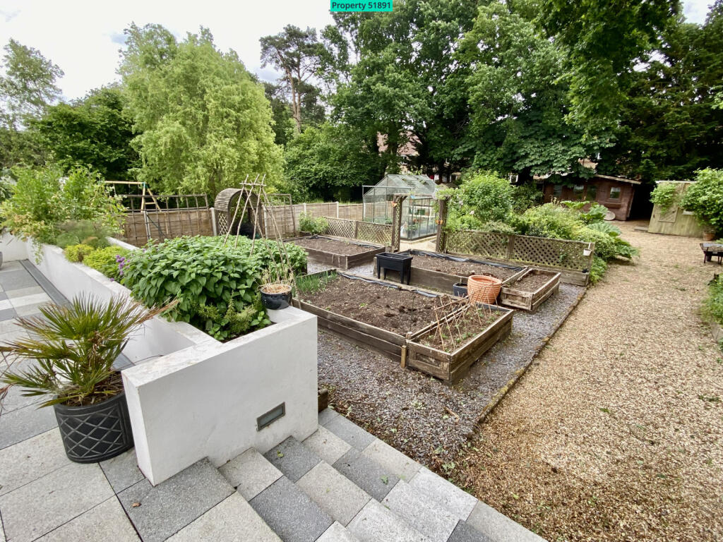 Garden / raised veg beds