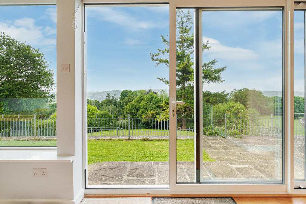 Patio doors to terrace