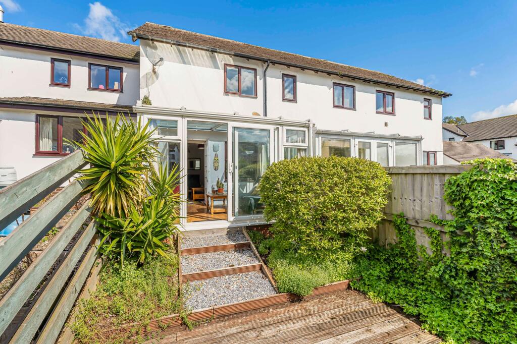 Rear of the property