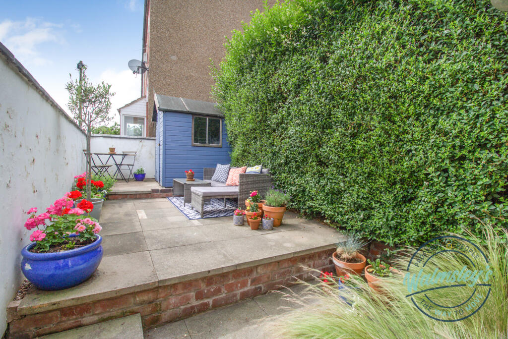 Rear gardens x2