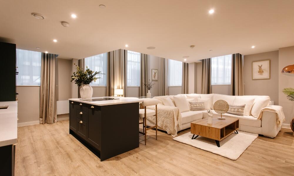 Kitchen/living area