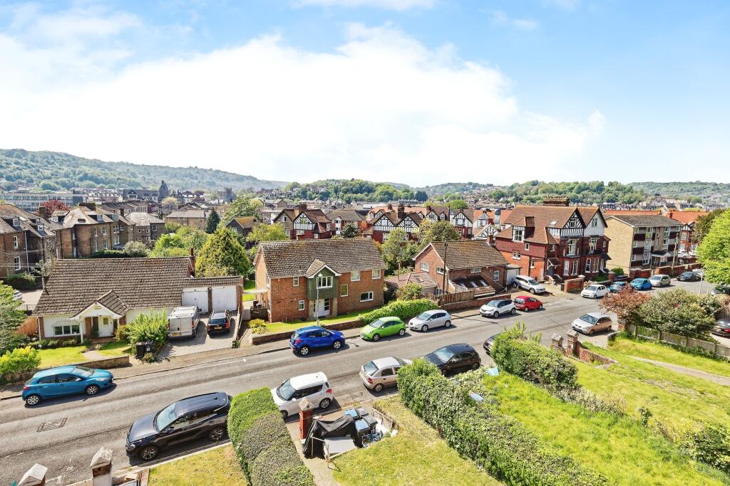 Views from the front of the property