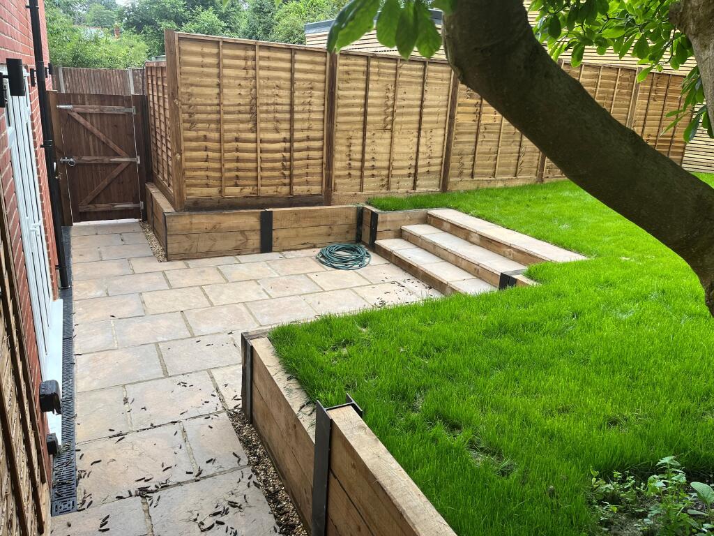 Private southerly aspect garden