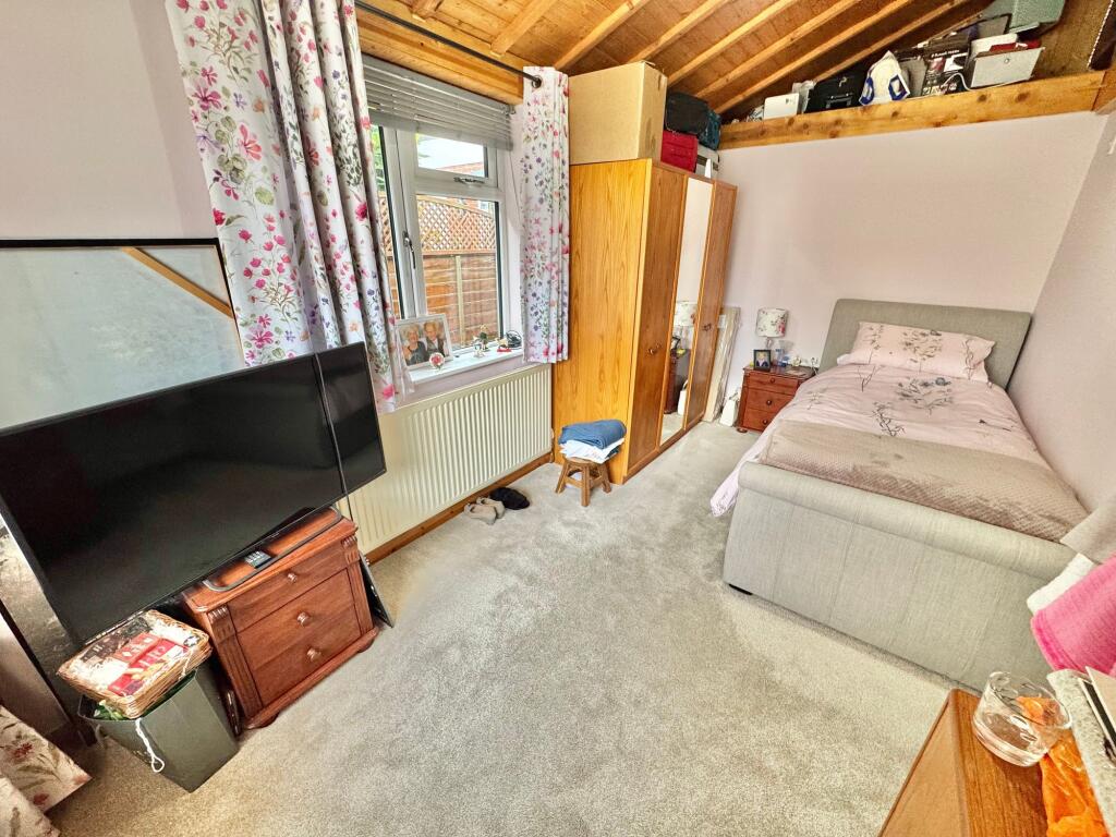 Converted Garage as Bedroom Four