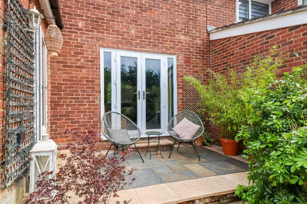 Rear garden