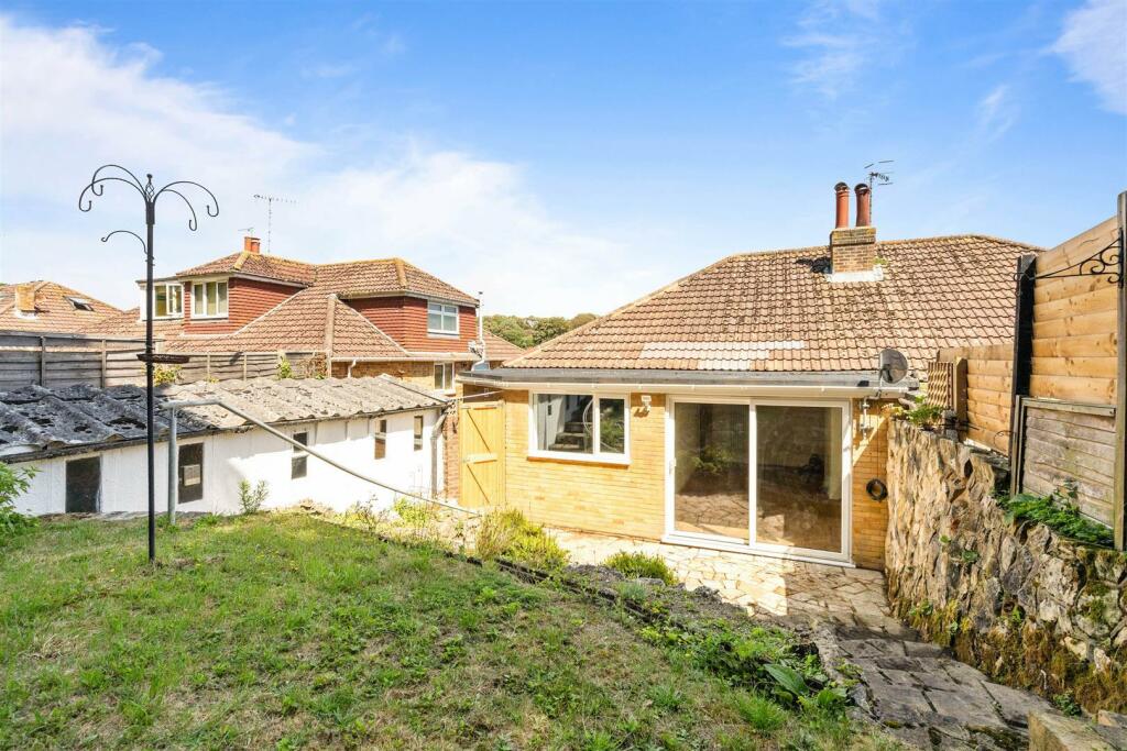 rear of property