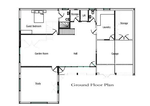 Jades Barn proposed ground floor
