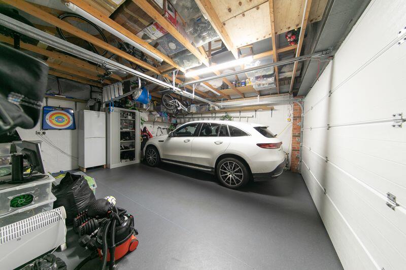 Internal double garage