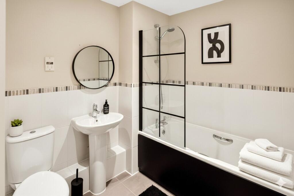 Staged Bathroom