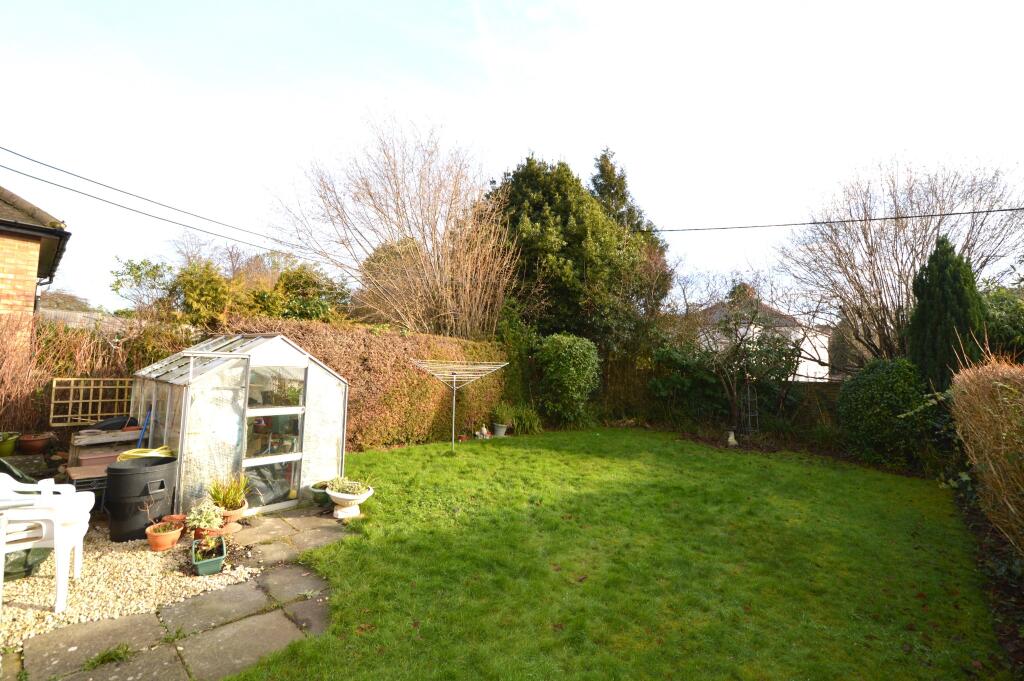 Rear garden