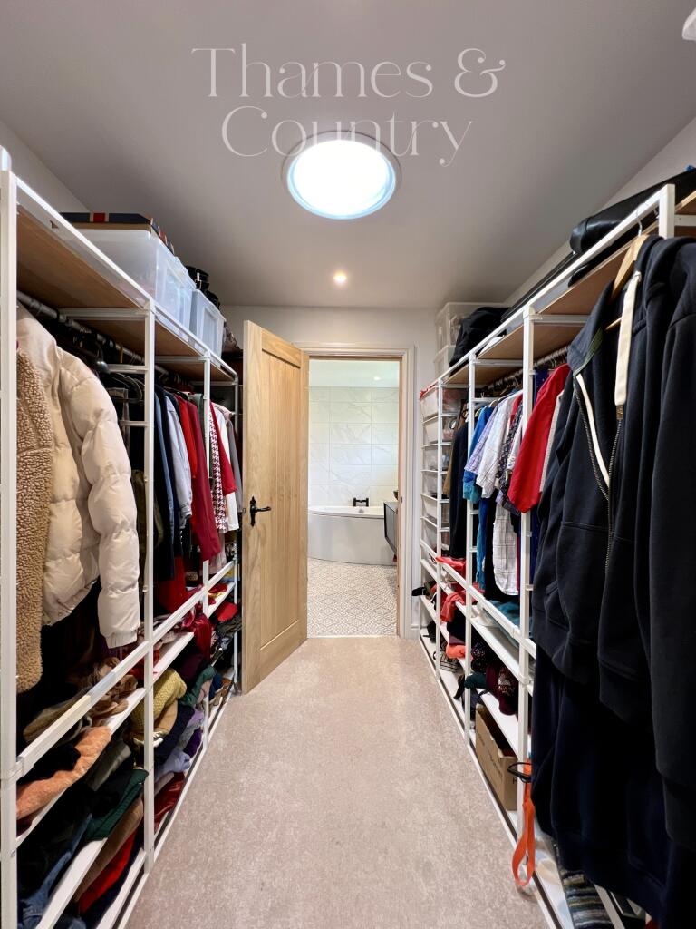 Walk through wardrobe