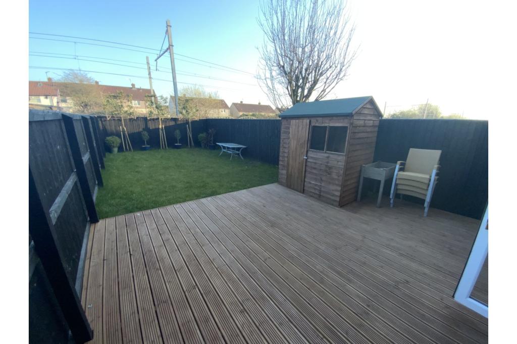 Rear garden