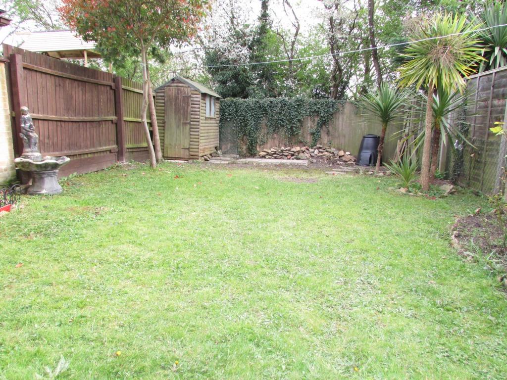 Rear garden