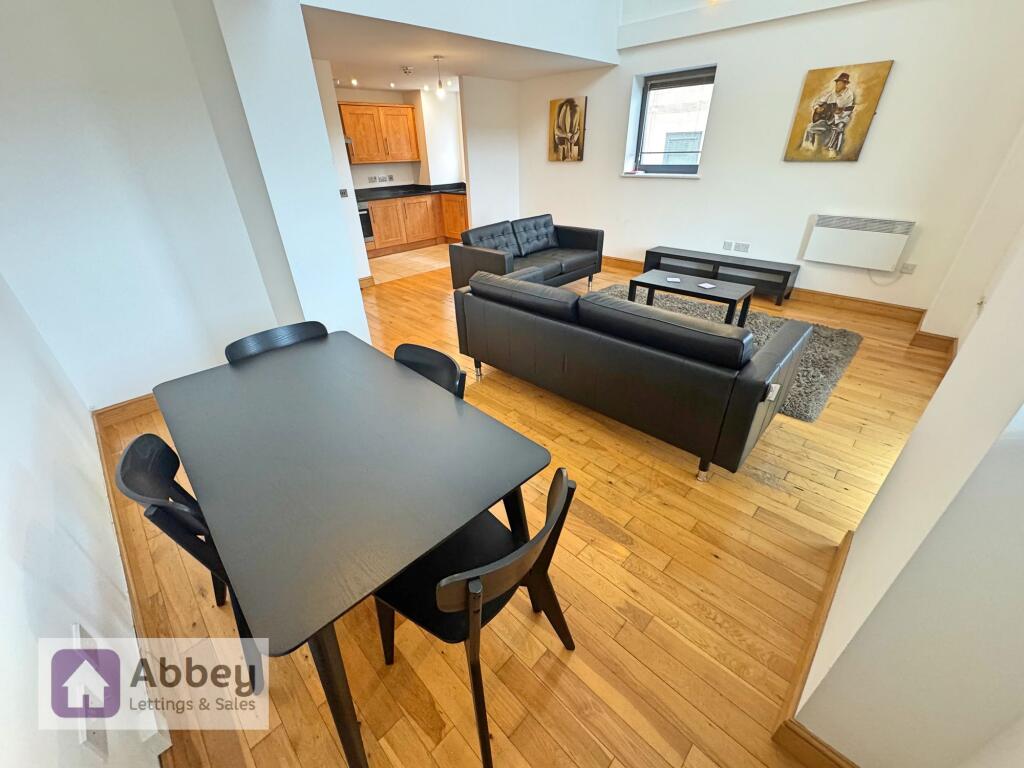 Open Plan Living and Kitchen Area