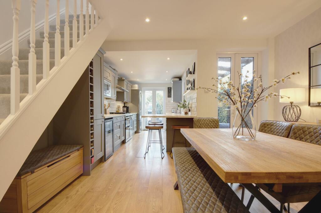 Open-plan living area
