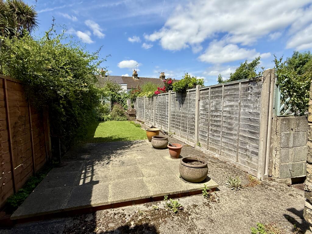 Rear garden