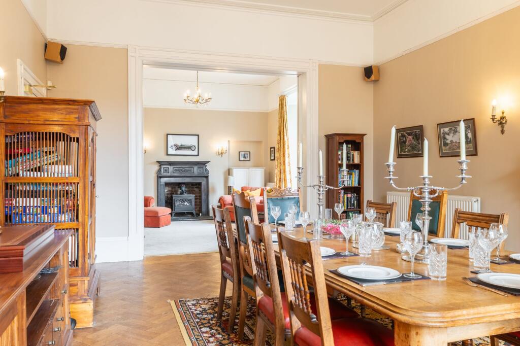 Spectacular dining room