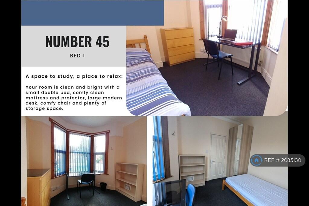 Bed 1 - Small Double Bed