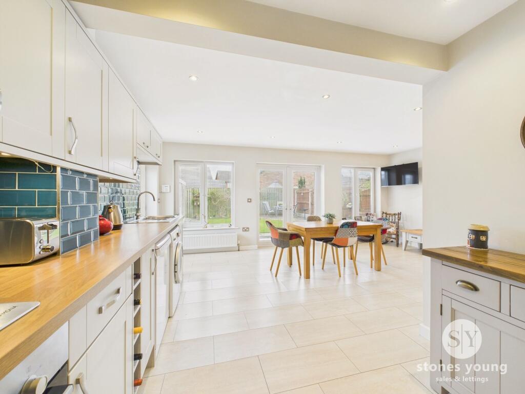 Open Plan Extended Living Dining Kitchen