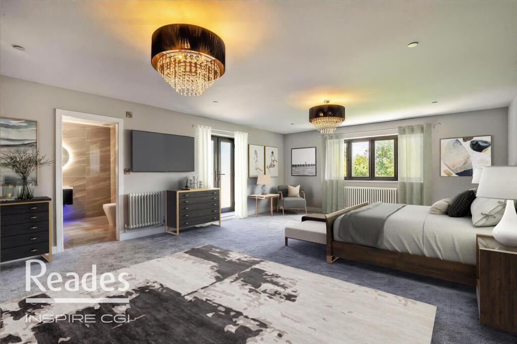 Master bedroom (CGI)