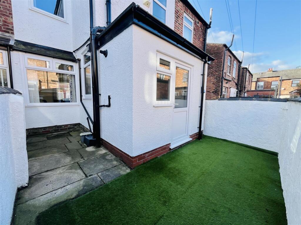 Rear of Property