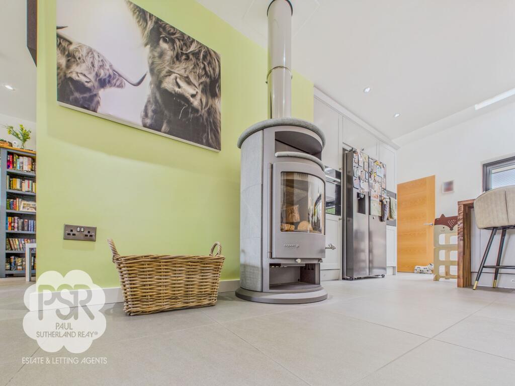 Large Freestanding Log Burner Stove