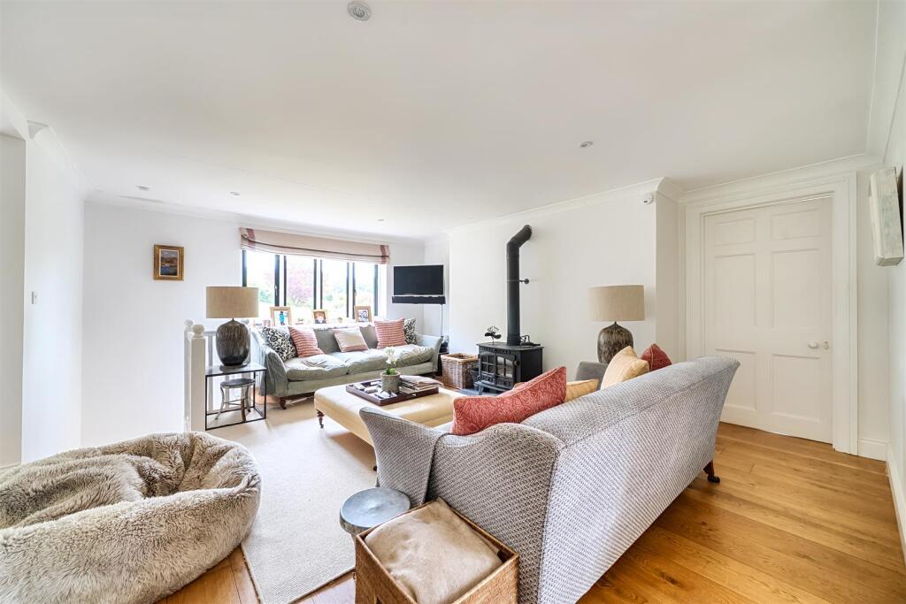 Open plan living area