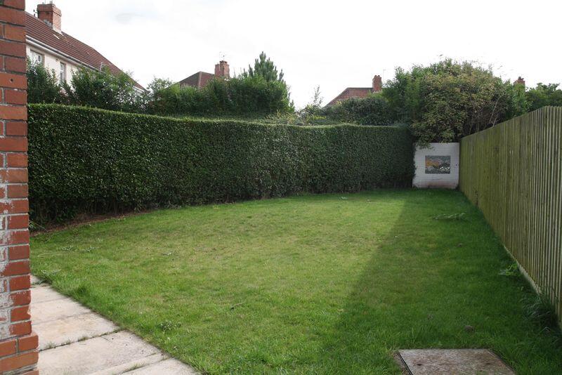 Rear garden