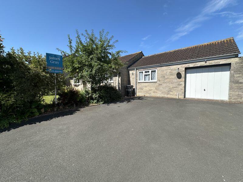 Garage and driveway