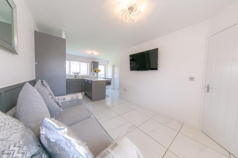 Kitchen, living and dining space