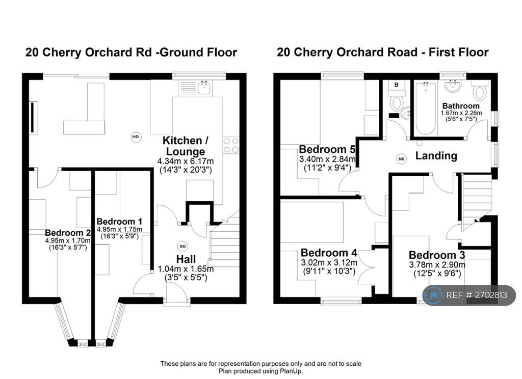 Floorpan With Room Sizes