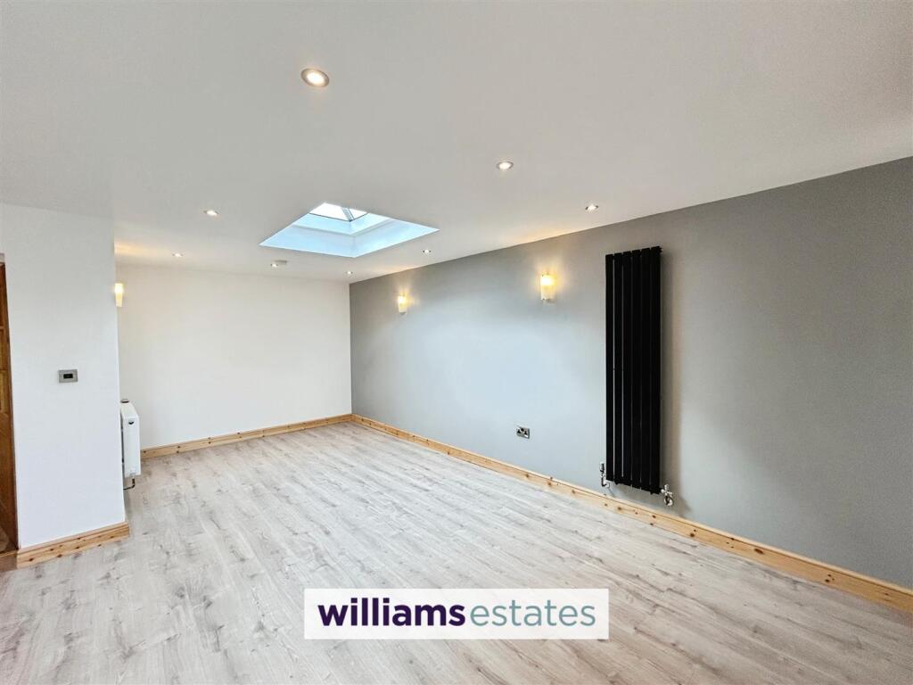 Open plan living space