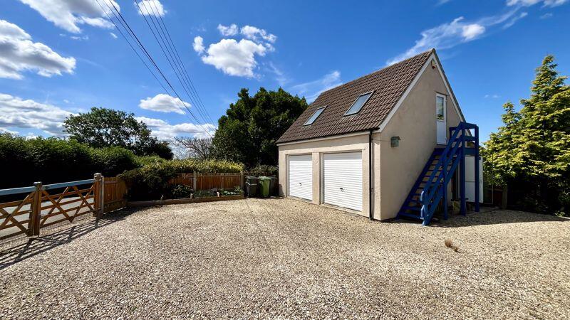 Double Garage and Driveway