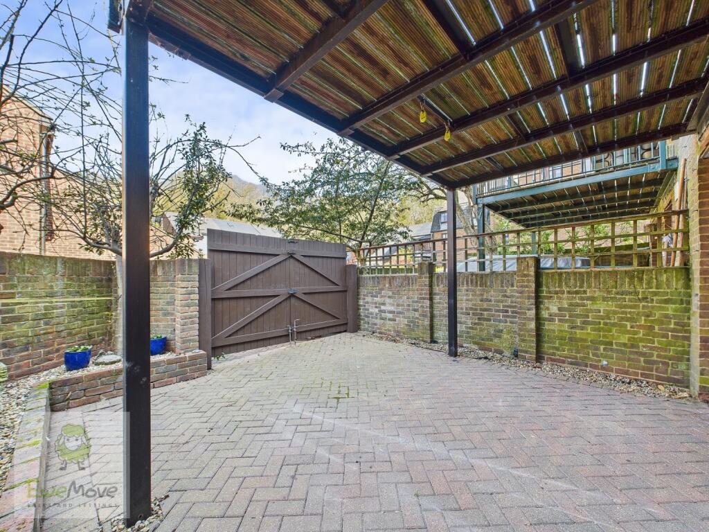 View Of The Garden And Driveway