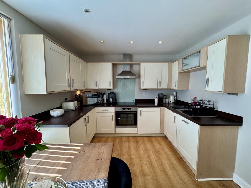 open plan kitchen