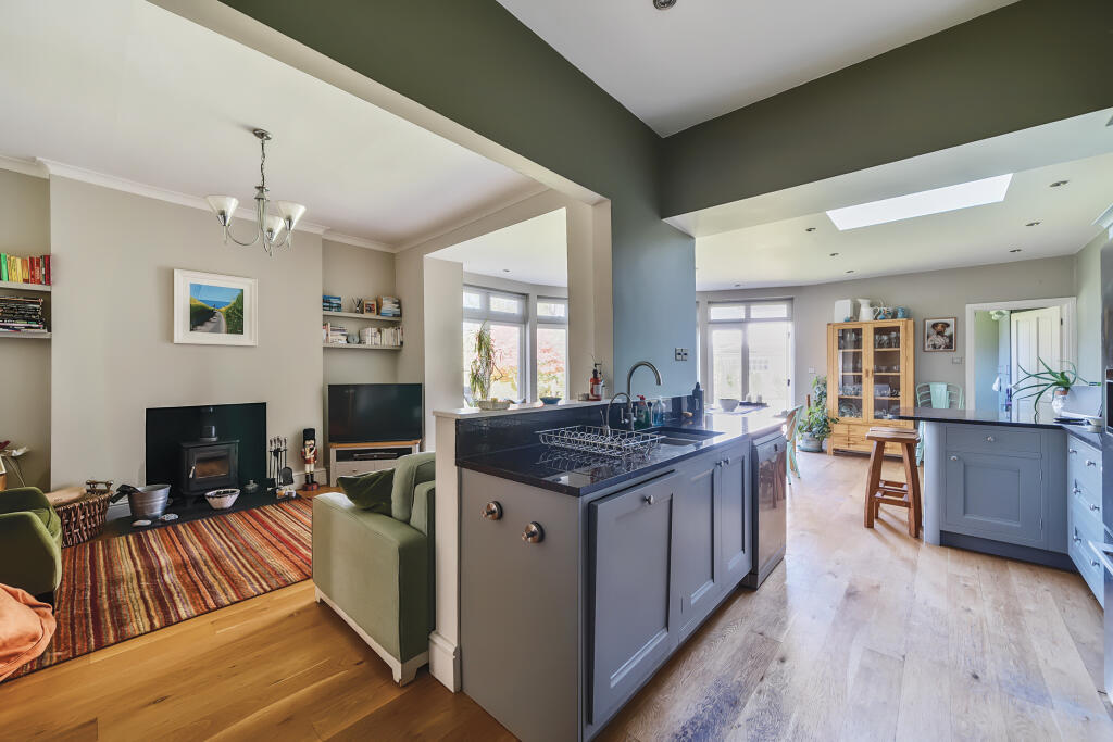 Kitchen/Living/Dining Area