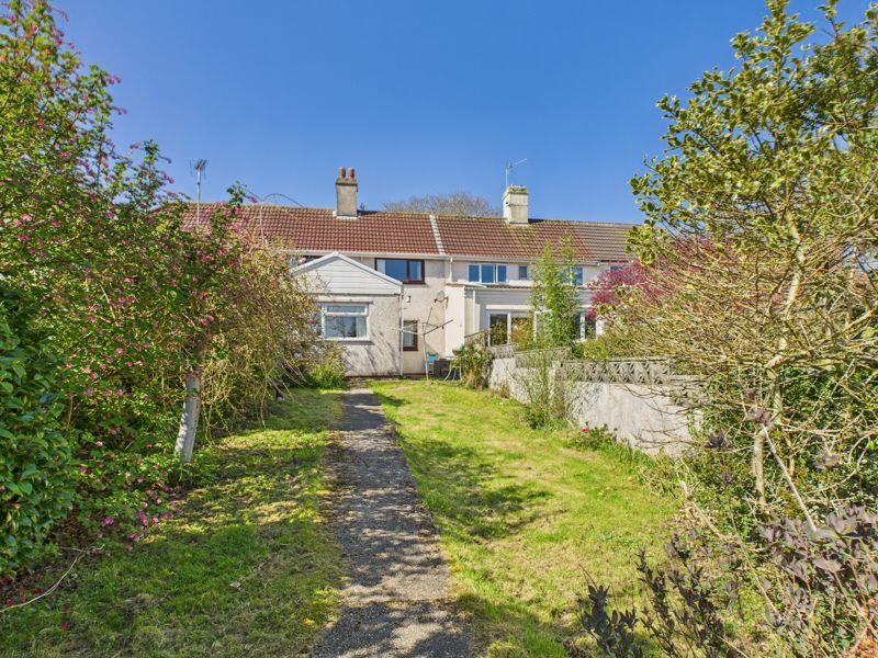rear elevation and garden