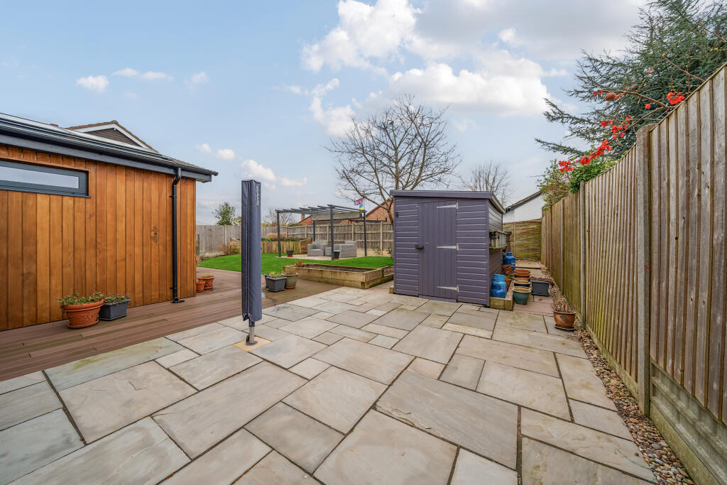 Rear Patio