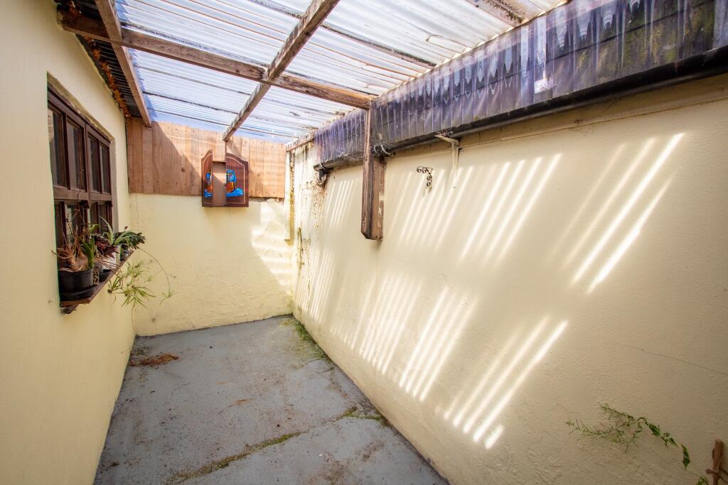 Covered courtyard