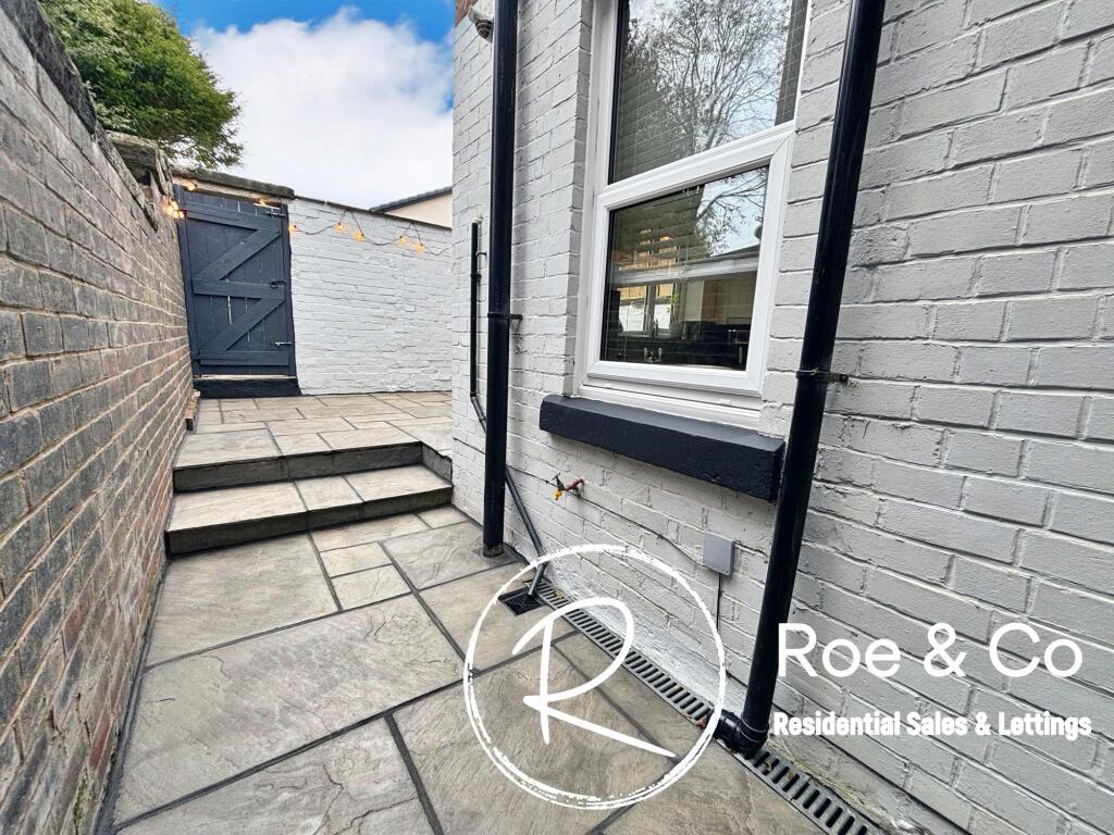 Rear garden