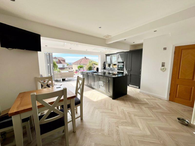 Open concept Kitchen/Dining/Family Room