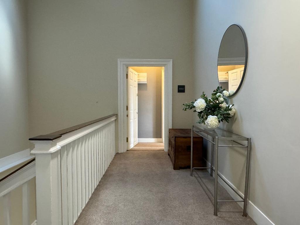 Elegant hallway to Apartment 6