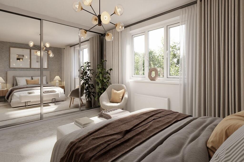 Bedroom 3 makes an ideal room for kids
