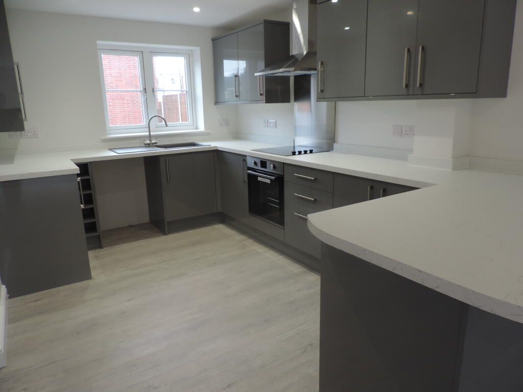 open plan kitchen
