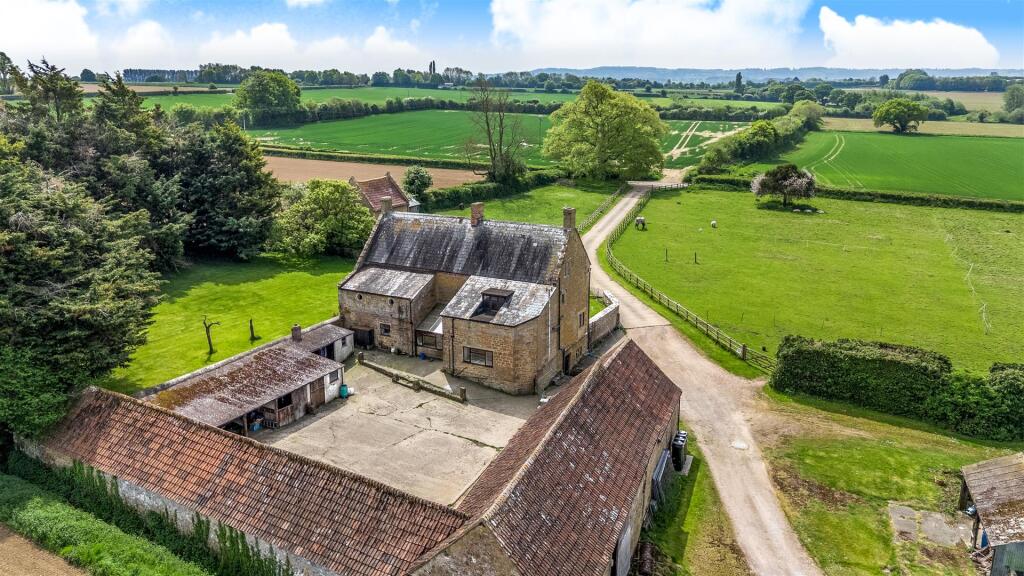 Looking down the driveway