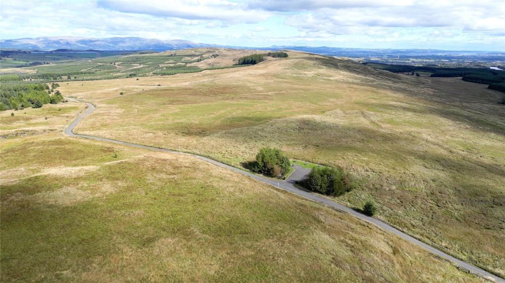 Aerial. Looking East