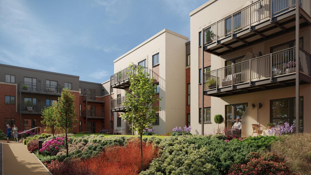 Computer generated image of the building