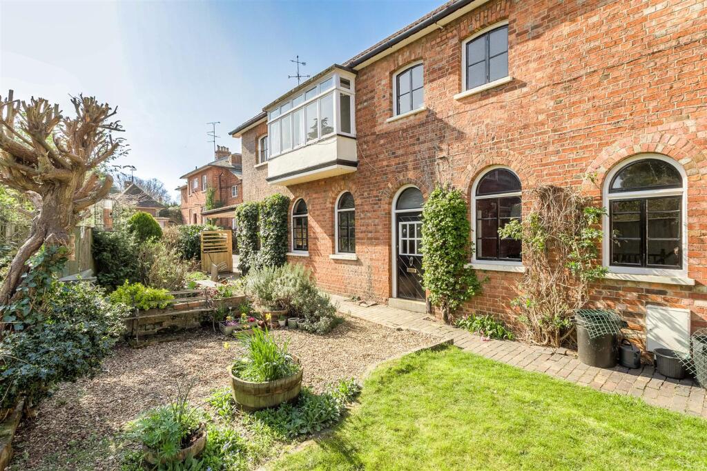 Coach House - Front Elevation from the garden